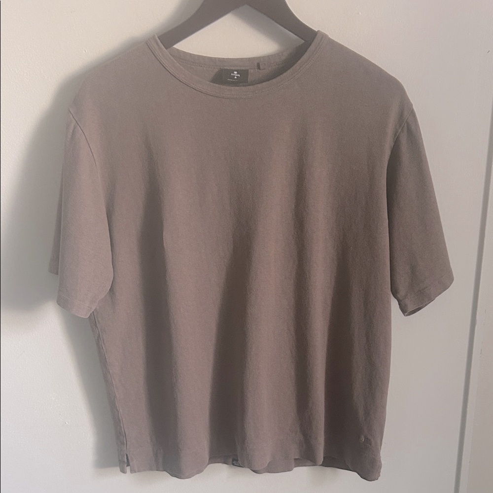 Thrills Oversized Relaxed Fit Unisex  Short Sleeve Hemp Cotton Blend Outwear Tee